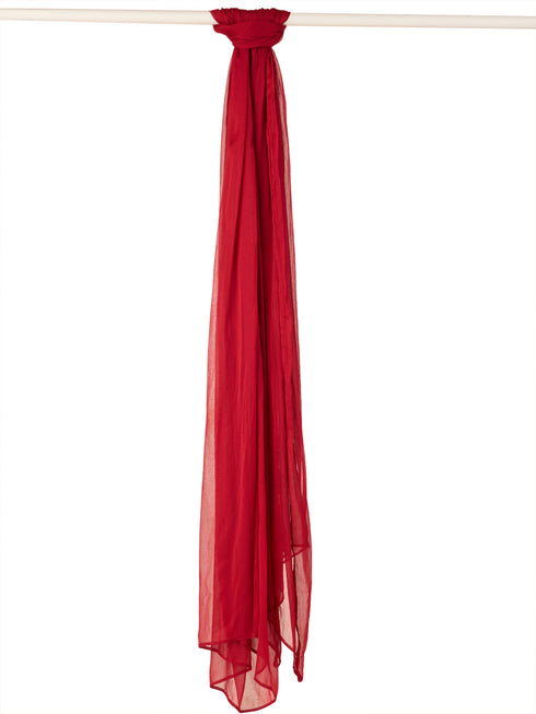 Women's Maroon Silk Anarkali Kurta Set